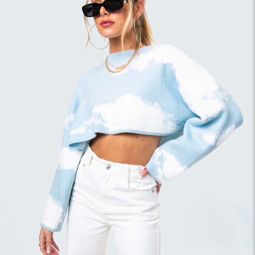 Edikted sweater crop top